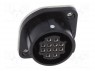 Гнездо; Разъем: круглый; RP17; "мама"; PIN: 12; push-pull; 2А; на PCB