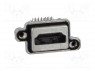 Разъем: HDMI; гнездо; PIN: 19; позолота; угловой 90°; THT; IP67