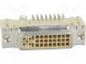 Разъем: DVI-I; гнездо; MicroCross DVI; PIN: 29; позолота; THT