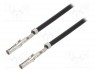 Контакт; "мама"; 18AWG; Standard .093"; луженые; 0,15м