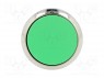Switch: push-button; 1-position; 22mm; green; Illumin: none; IP67