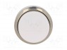 Switch: push-button; 1-position; 22mm; white; Illumin: none; IP67