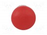 Switch: emergency stop; 2-position; 22mm; red; IP67; Cutout: &Oslash;22mm