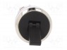Switch: toggle; 2-position; 22mm; black; Illumin: none; IP67; &Oslash;22mm