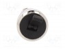 Switch: toggle; 1-position; 22mm; black; Illumin: none; IP67; &Oslash;22mm