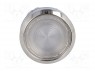 Switch: push-button; 1-position; 22mm; transparent; IP67; &Oslash;22mm