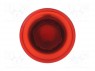 Switch: push-button; 2-position; 22mm; red; IP67; Cutout: &Oslash;22mm