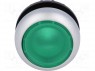 Switch: push-button; 1-position; 22mm; green; IP67; &Oslash;22.5mm