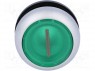 Switch: push-button; 1-position; 22mm; green; IP67; &Oslash;22.5mm