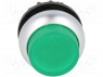 Switch: push-button; 1-position; 22mm; green; IP67; &Oslash;22.5mm