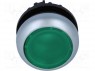 Switch: push-button; 2-position; 22mm; green; IP67; &Oslash;22.5mm