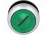 Switch: push-button; 2-position; 22mm; green; IP67; &Oslash;22.5mm