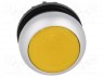 Switch: push-button; 2-position; 22mm; yellow; IP67; &Oslash;22.5mm