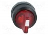 Switch: rotary; 2-position; 22mm; red; Illumin: MLB-1; IP66; &Oslash;22.5mm