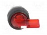 Switch: rotary; 3-position; 22mm; red; Illumin: MLB-1; IP66; &Oslash;22.5mm