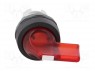 Switch: rotary; 1-position; 22mm; red; Illumin: MLB-1; IP66; &Oslash;22.5mm