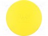 Switch: push-button; 1-position; 22mm; yellow; Illumin: none; IP66