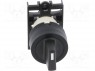 Switch: rotary; 2-position; 22mm; black; IP65; 70000cycles; &Oslash;22.5mm