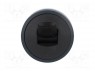 Switch: toggle; 2-position; 22mm; black; Illumin: none; IP66; &Oslash;22mm
