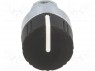 Switch: rotary; 3-position; 22mm; black; Illumin: none; IP66; &Oslash;22mm