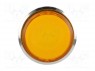 Switch: push-button; 1-position; 22mm; orange; IP66; &Oslash;22mm