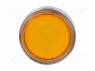 Switch: push-button; 1-position; 22mm; orange; IP66; &Oslash;22mm