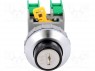 Switch: rotary; 3-position; NO x2; 30mm; IP65; Positions: 3; &Oslash;30mm