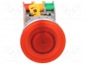 Switch: push-button; 1-position; NC + NO; 30mm; red; IP65; -20&divide;60&deg;C