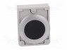 Switch: push-button; 1-position; 30mm; black; none; IP67; -25&divide;70&deg;C