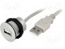 ������ USB; 22��; har-port; -25&divide;70&deg;C; &Oslash;22,3��; IP20; USB 2.0 A/A