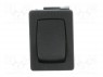 ROCKER; SPDT; Положения: 2; OFF-ON; 10A/250ВAC; IP40; 100мОм