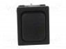 ROCKER; DPDT; Положения: 3; (ON)-OFF-(ON); 6A/250ВAC; IP40; 100мОм