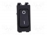 ROCKER; DPST; Положения: 2; OFF-ON; 16A/250ВAC; черный; IP40; 100мОм