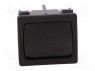 ROCKER; DPDT; Положения: 2; ON-ON; 10A/250ВAC; черный; IP40; 100мОм