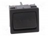 ROCKER; DP3T; Положения: 3; ON-OFF-ON; 6A/250ВAC; черный; IP40