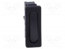 ROCKER; SPST; Положения: 2; OFF-ON; 6A/250ВAC; черный; IP40; 100мОм