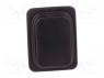 ROCKER; DP3T; Положения: 3; (ON)-OFF-(ON); 14A/250ВAC; черный