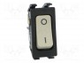 ROCKER; DPST; Положения: 2; OFF-ON; 10A/250ВAC; белый; отсутствует