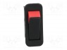 ROCKER; SPST; Положения: 2; OFF-ON; 16A/250ВAC; черно-красный