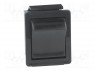 ROCKER; DPST; Положения: 2; OFF-ON; 16A/250ВAC; черный; отсутствует