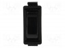 ROCKER; SPST; Положения: 2; OFF-ON; 16A/250ВAC; черный; отсутствует