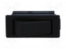 ROCKER; SPST; Положения: 2; OFF-(ON); 16A/250ВAC; 20A/28ВDC; черный