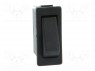 ROCKER; SPDT; Положения: 2; ON-ON; 16A/250ВAC; 20A/28ВDC; черный