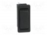 ROCKER; SP3T; Положения: 3; (ON)-OFF-(ON); 16A/250ВAC; черный