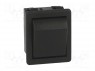 ROCKER; DPST; Положения: 2; OFF-ON; 16A/250ВAC; черный; отсутствует