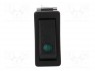 ROCKER; SPST; Положения: 2; OFF-ON; 16A/250ВAC; черный; -25÷85°C