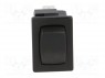 ROCKER; SP3T; Положения: 3; ON-OFF-ON; 10A/250ВAC; 10A/28ВDC