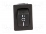ROCKER; SP3T; Положения: 3; ON-OFF-ON; 10A/250ВAC; 10A/28ВDC