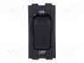ROCKER; SPST; Положения: 2; OFF-ON; 16A/250ВAC; черно-зеленый