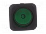 ROCKER; SPST; Положения: 2; OFF-ON; 25A/12ВDC; зеленый; 50мОм
